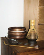 Zestaw akcesoriów do matchy - ceramiczna miska chawan, chasen i chashaku