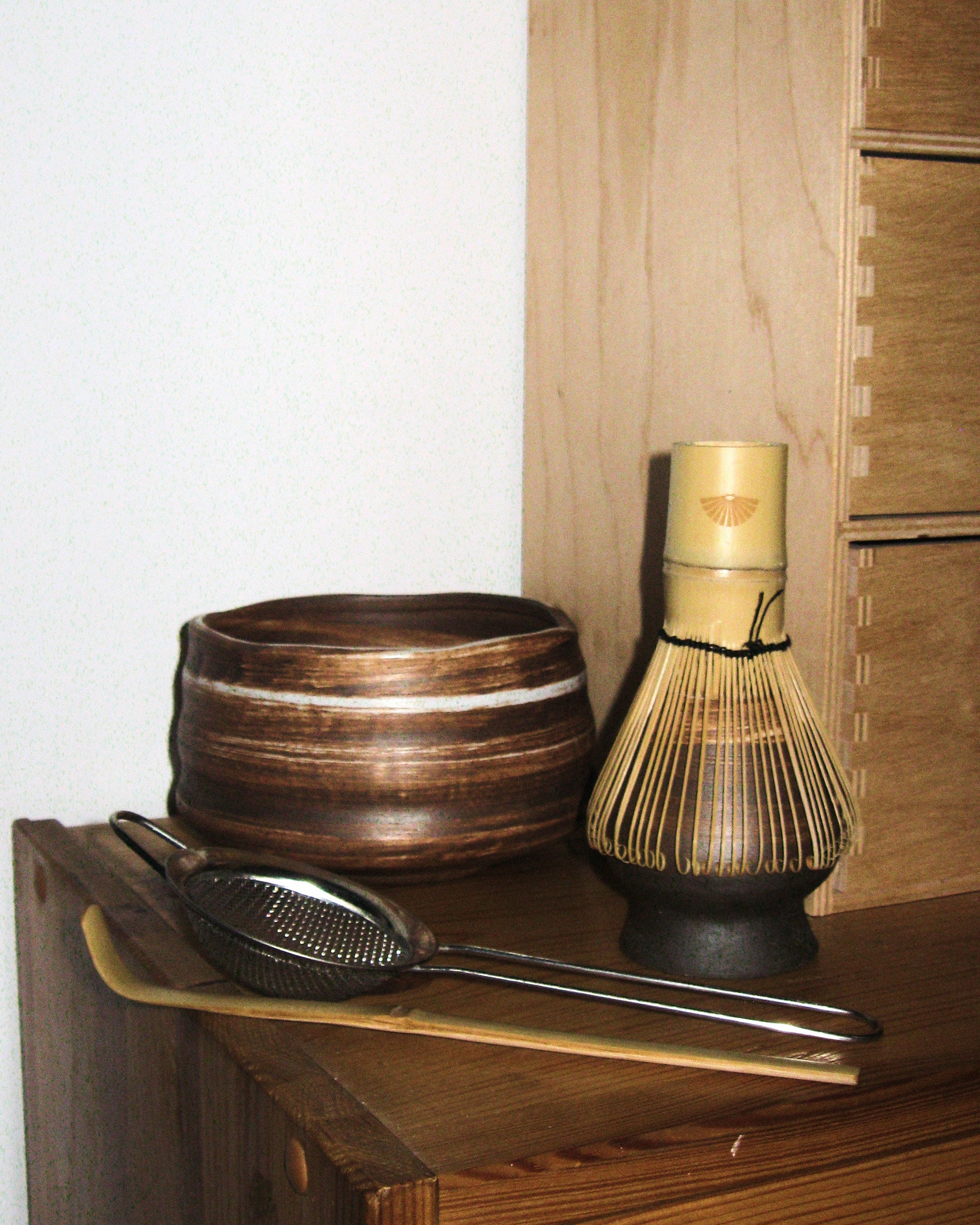 ZESTAW AKCESORIÓW DO MATCHY - Kōhaku